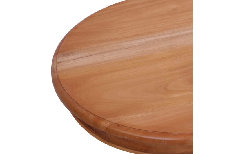 Sidobord naturlig 50x50x65 cm massiv mahogny - Brun - Möbler - Bord & matgrupper - Avlastningsbord - Lampbord
