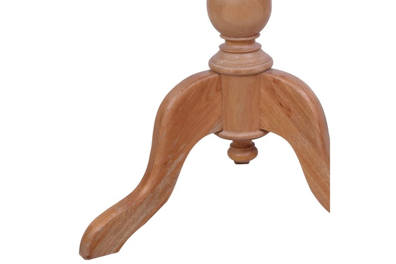 Sidobord naturlig 50x50x65 cm massiv mahogny - Brun - Möbler - Bord & matgrupper - Avlastningsbord - Lampbord