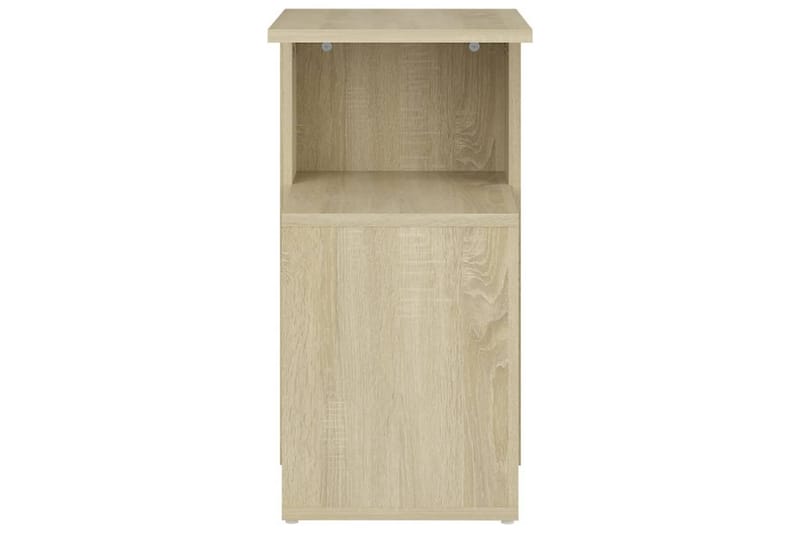 Sidobord sonoma-ek 36x30x56 cm spånskiva - Brun - Möbler - Bord & matgrupper - Avlastningsbord - Lampbord