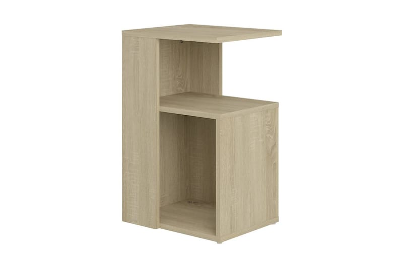 Sidobord sonoma-ek 36x30x56 cm spånskiva - Brun - Möbler - Bord & matgrupper - Avlastningsbord - Lampbord
