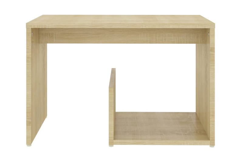 Sidobord sonoma-ek 59x36x38 cm spånskiva - Brun - Möbler - Bord & matgrupper - Avlastningsbord - Lampbord