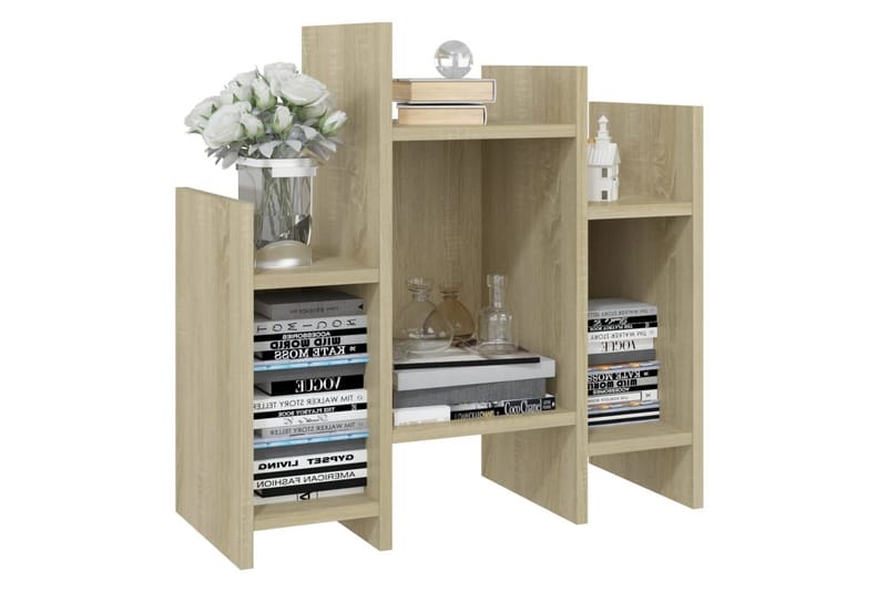 Sidobord sonoma-ek 60x26x60 cm spånskiva - Brun - Möbler - Bord & matgrupper - Avlastningsbord - Lampbord