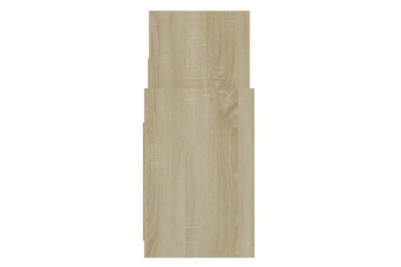 Sidobord sonoma-ek 60x26x60 cm spånskiva - Brun - Möbler - Bord & matgrupper - Avlastningsbord - Lampbord