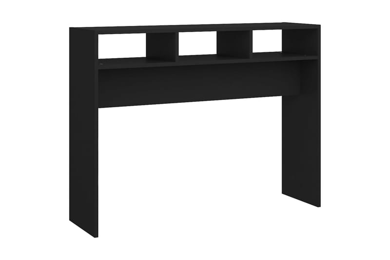 Sidobord svart 105x30x80 cm spånskiva - Svart - Möbler - Bord & matgrupper - Avlastningsbord - Lampbord