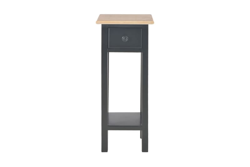 Sidobord svart 27x27x65,5 cm trä - Svart - Lampbord - Klaffbord & Hopfällbart bord - Brickbord & småbord - Spegelbord