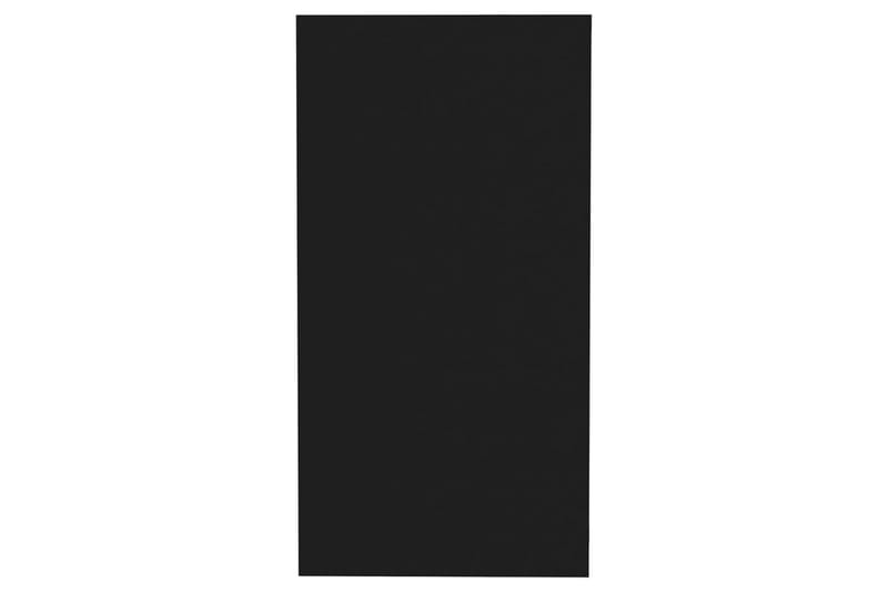 Sidobord svart 50x26x50 cm spånskiva - Svart - Lampbord - Brickbord & småbord