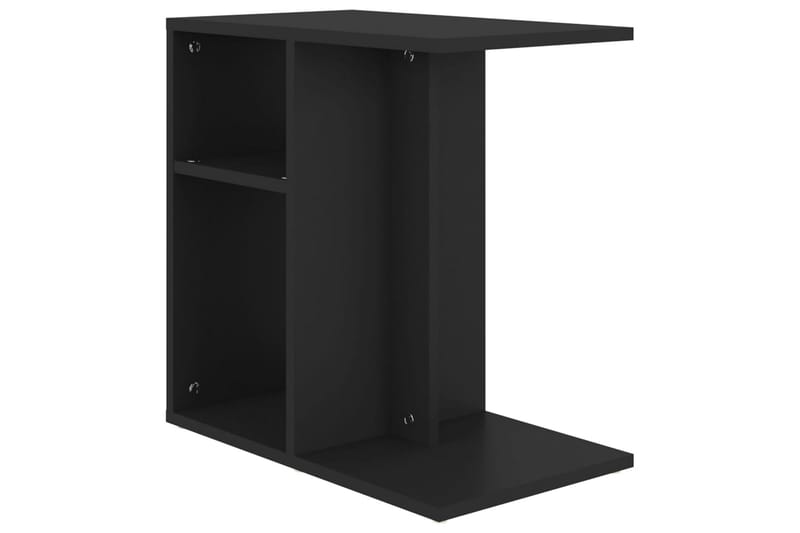 Sidobord svart 50x30x50 cm spånskiva - Svart - Möbler - Bord & matgrupper - Avlastningsbord - Lampbord