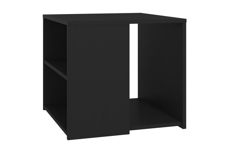 Sidobord svart 50x50x45 cm spånskiva - Svart - Lampbord - Brickbord & småbord