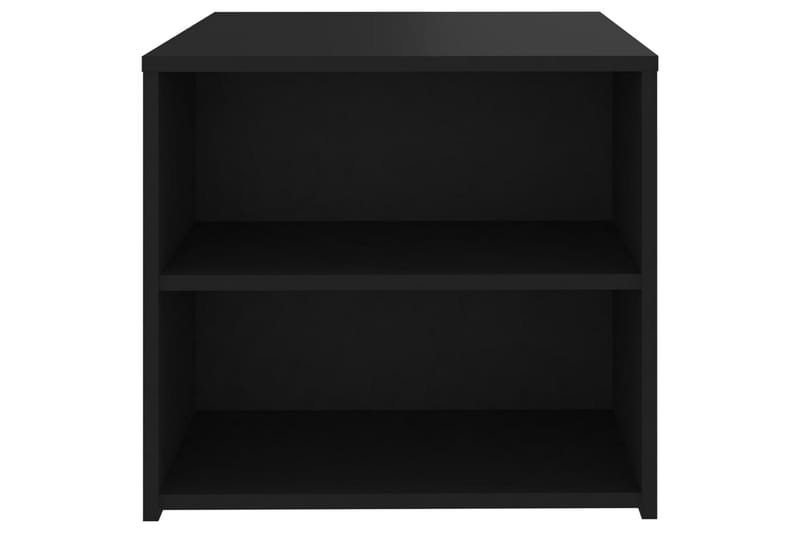 Sidobord svart 50x50x45 cm spånskiva - Svart - Möbler - Bord & matgrupper - Avlastningsbord - Lampbord