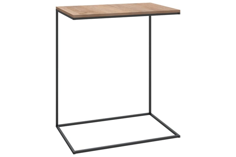 Sidobord svart 55x35x66 cm spånskiva - Svart - Möbler - Bord & matgrupper - Avlastningsbord - Lampbord