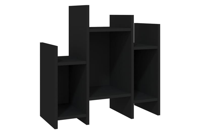 Sidobord svart 60x26x60 cm spånskiva - Svart - Lampbord - Brickbord & småbord