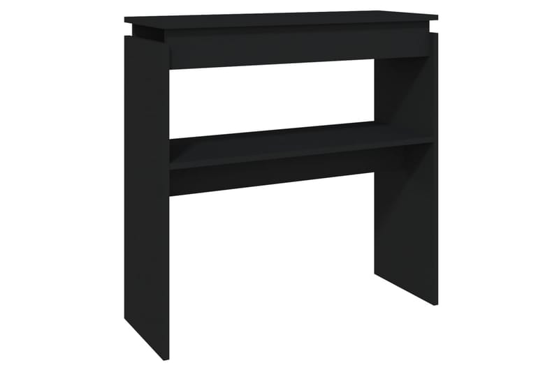 Sidobord svart 80x30x80 cm spånskiva - Svart - Möbler - Bord & matgrupper - Avlastningsbord - Lampbord