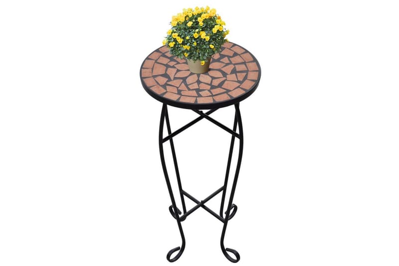 Sidobord Terrakotta 60 cm - Svart - Möbler - Bord & matgrupper - Avlastningsbord - Lampbord