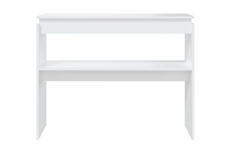 Sidobord vit 102x30x80 cm spånskiva - Vit - Möbler - Bord & matgrupper - Avlastningsbord - Lampbord