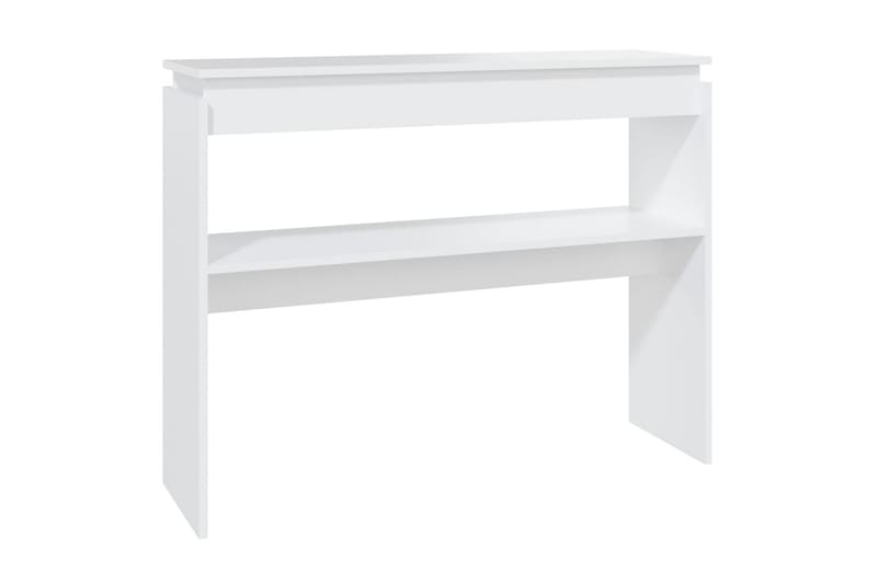 Sidobord vit 102x30x80 cm spånskiva - Vit - Möbler - Bord & matgrupper - Avlastningsbord - Lampbord