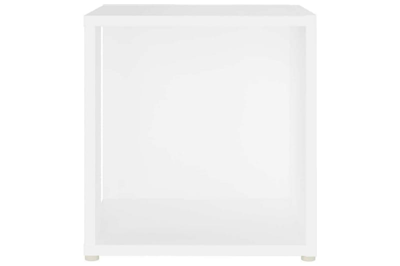 Sidobord vit 33x33x34,5 cm spånskiva - Vit - Möbler - Bord & matgrupper - Avlastningsbord - Lampbord