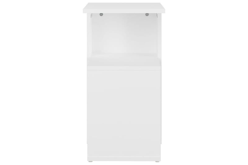 Sidobord vit 36x30x56 cm spånskiva - Vit - Möbler - Bord & matgrupper - Avlastningsbord - Lampbord
