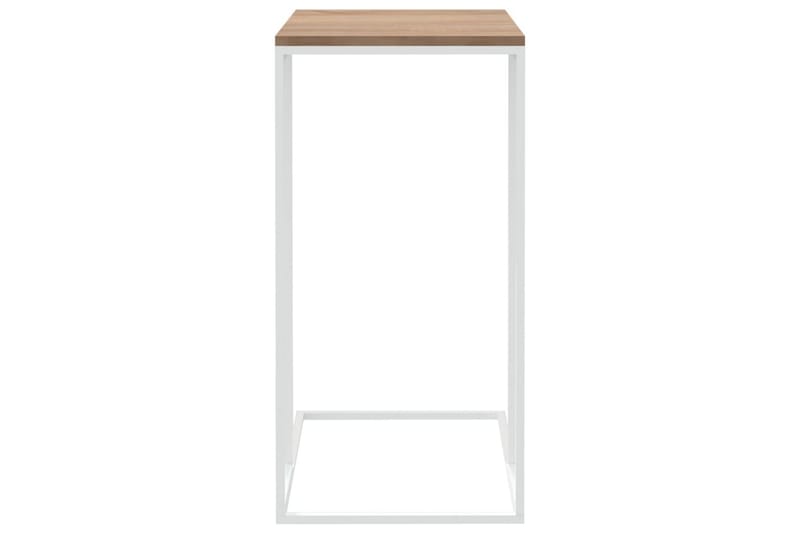 Sidobord vit 40x30x59 cm spånskiva - Vit - Möbler - Bord & matgrupper - Avlastningsbord - Lampbord
