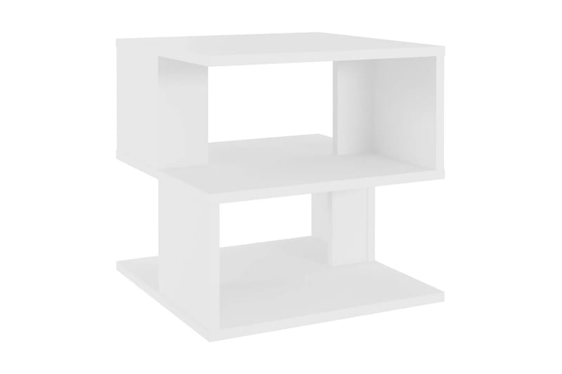 Sidobord vit 40x40x40 cm spånskiva - Vit - Möbler - Bord & matgrupper - Avlastningsbord - Lampbord