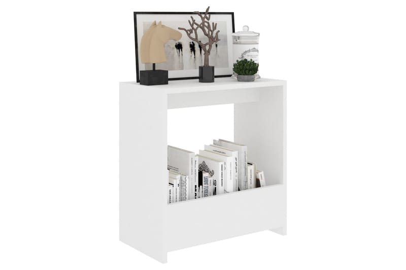 Sidobord vit 50x26x50 cm spånskiva - Vit - Möbler - Bord & matgrupper - Avlastningsbord - Lampbord