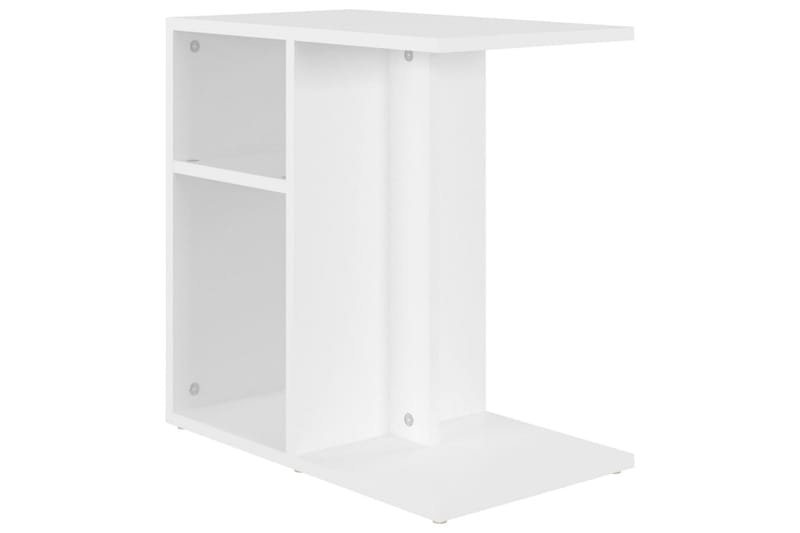 Sidobord vit 50x30x50 cm spånskiva - Vit - Möbler - Bord & matgrupper - Avlastningsbord - Lampbord