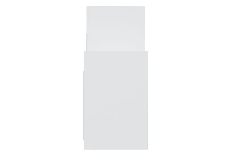 Sidobord vit 60x26x60 cm spånskiva - Vit - Lampbord - Brickbord & småbord