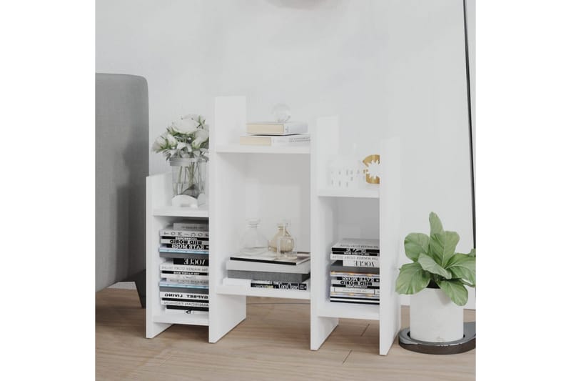Sidobord vit 60x26x60 cm spånskiva - Vit - Möbler - Bord & matgrupper - Avlastningsbord - Lampbord