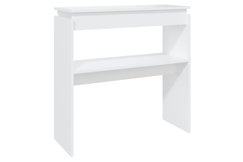 Sidobord vit 80x30x80 cm spånskiva - Vit - Möbler - Bord & matgrupper - Avlastningsbord - Lampbord
