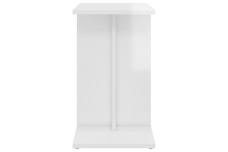 Sidobord vit högglans 50x30x50 cm spånskiva - Vit - Möbler - Bord & matgrupper - Avlastningsbord - Lampbord