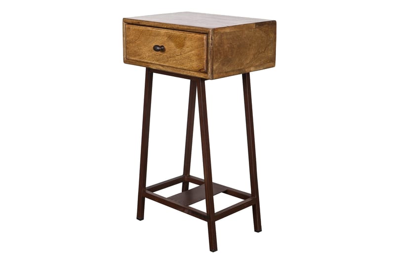 Skybox Sidobord 45 cm - Natur/Metall - Möbler - Bord & matgrupper - Avlastningsbord - Lampbord