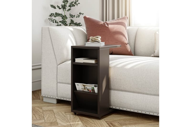 Tekel Sidobord 63 cm - Antracit/Svart - Möbler - Bord & matgrupper - Avlastningsbord - Lampbord