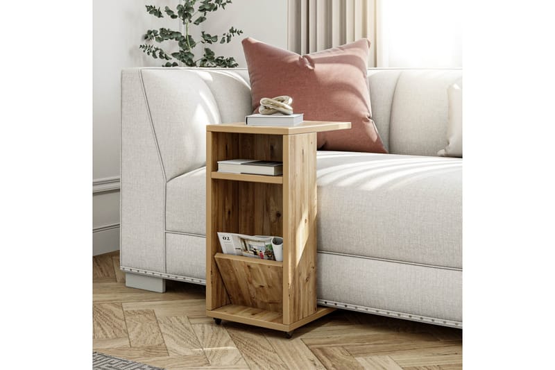 Tekel Sidobord 63 cm - Natur/Ljusbrun - Möbler - Bord & matgrupper - Avlastningsbord - Lampbord