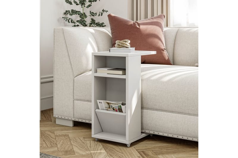 Tekel Sidobord 63 cm - Vit - Möbler - Bord & matgrupper - Avlastningsbord - Lampbord