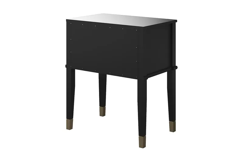 Westerleigh Sidobord 60 cm Svart/Guld - CosmoLiving - Möbler - Bord & matgrupper - Avlastningsbord - Lampbord