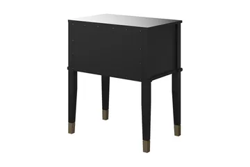 Westerleigh Sidobord 60 cm Svart/Guld - Möbler - Bord & matgrupper - Avlastningsbord - Lampbord
