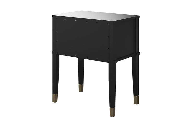 Westerleigh Sidobord 60 cm Svart/Guld - Möbler - Bord & matgrupper - Avlastningsbord - Lampbord