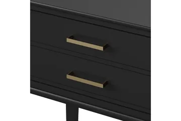Westerleigh Sidobord 60 cm Svart/Guld - Möbler - Bord & matgrupper - Avlastningsbord - Lampbord