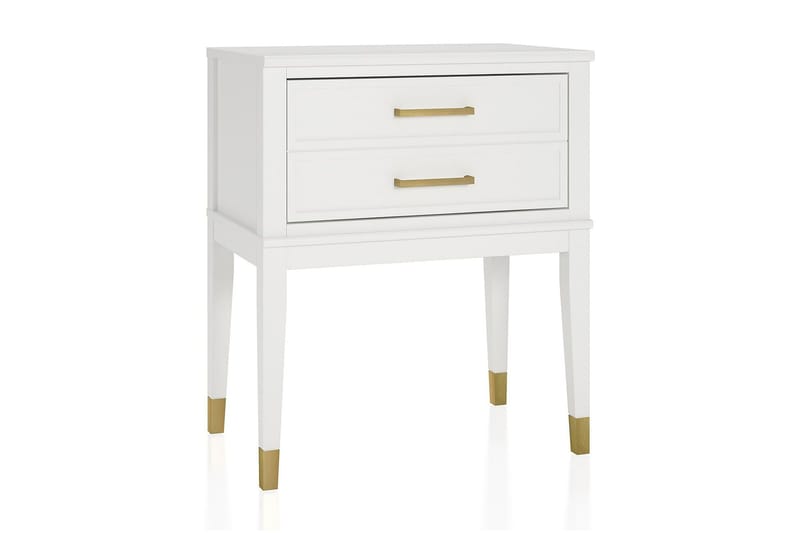Westerleigh Sidobord 60 cm Vit - CosmoLiving - Möbler - Bord & matgrupper - Avlastningsbord - Lampbord