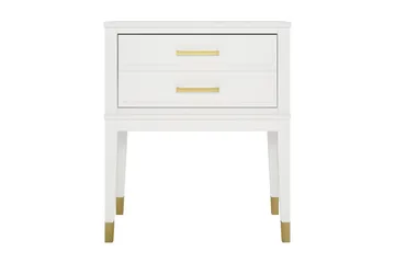 Westerleigh Sidobord 60 cm Vit - Möbler - Bord & matgrupper - Avlastningsbord - Lampbord