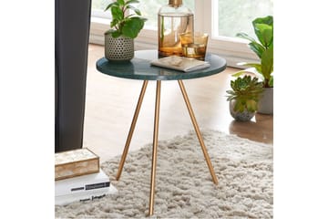 Wilhem Sidobord 38 cm Rund - Grön - Möbler - Bord & matgrupper - Avlastningsbord - Lampbord
