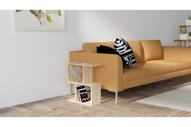 Zetti Sidobord 45x51,4x45 cm - Blå - Möbler - Bord & matgrupper - Avlastningsbord - Lampbord