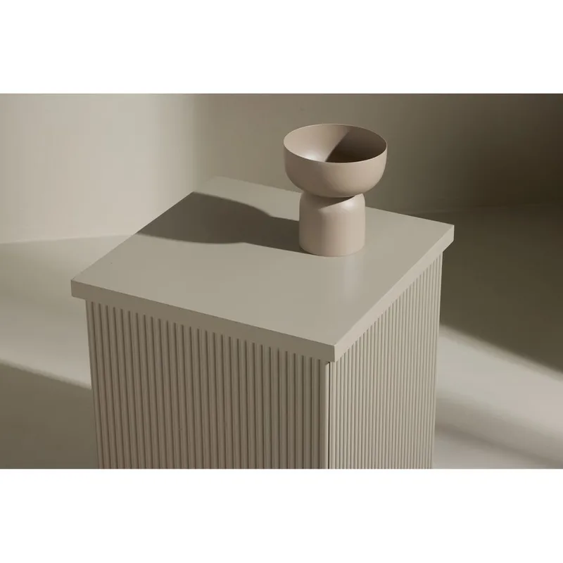 Lenox Sidobord 40 cm - Beige - Möbler - Bord & matgrupper - Avlastningsbord - Lampbord