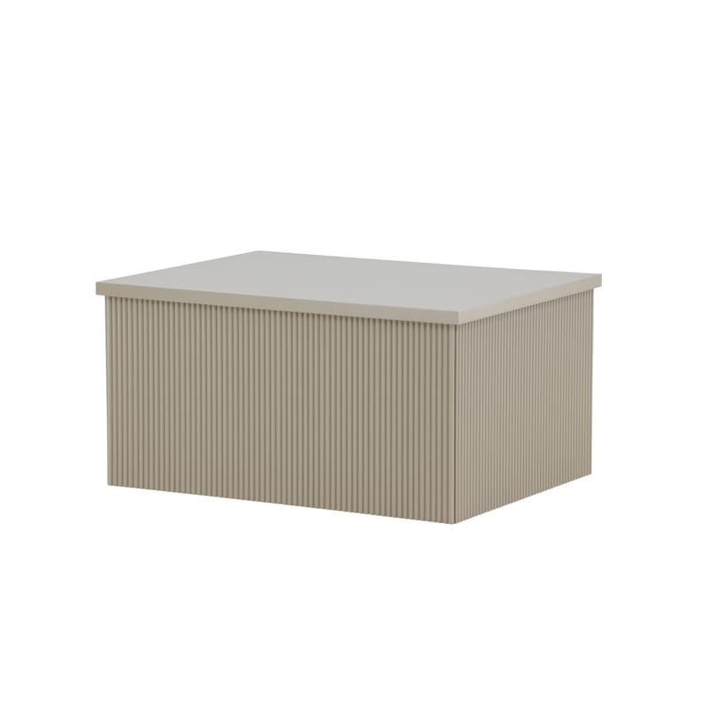 Lenox Sidobord 80 cm - Beige - Möbler - Bord & matgrupper - Avlastningsbord - Lampbord