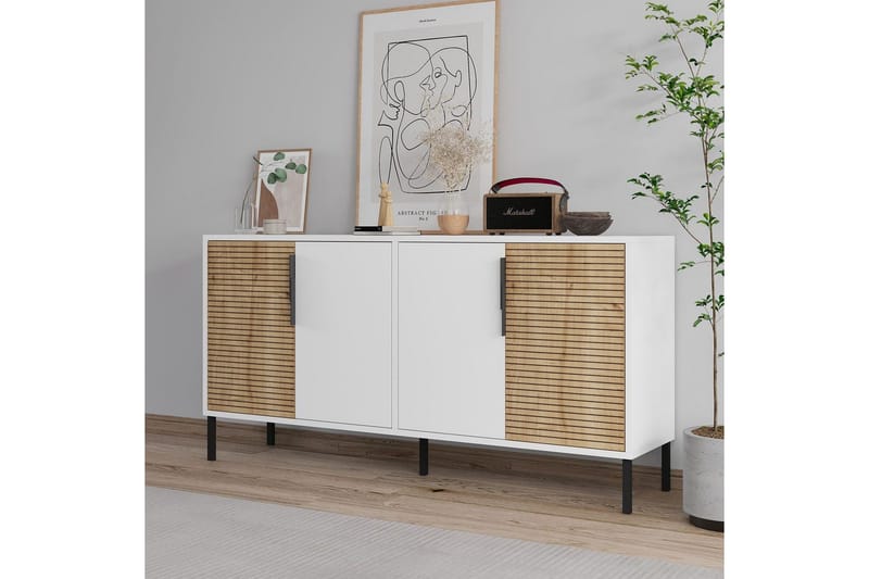 Lorien Konsollbord 150 cm - Vit/Ek - Möbler - Bord & matgrupper - Avlastningsbord - Hallbord