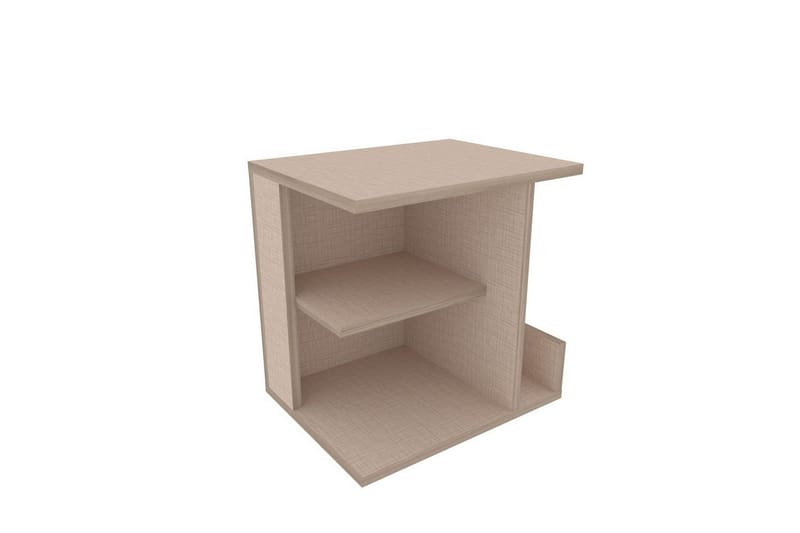Lorik Sängbord 45 cm - Beige - Möbler - Bord & matgrupper - Avlastningsbord - Sängbord & nattduksbord