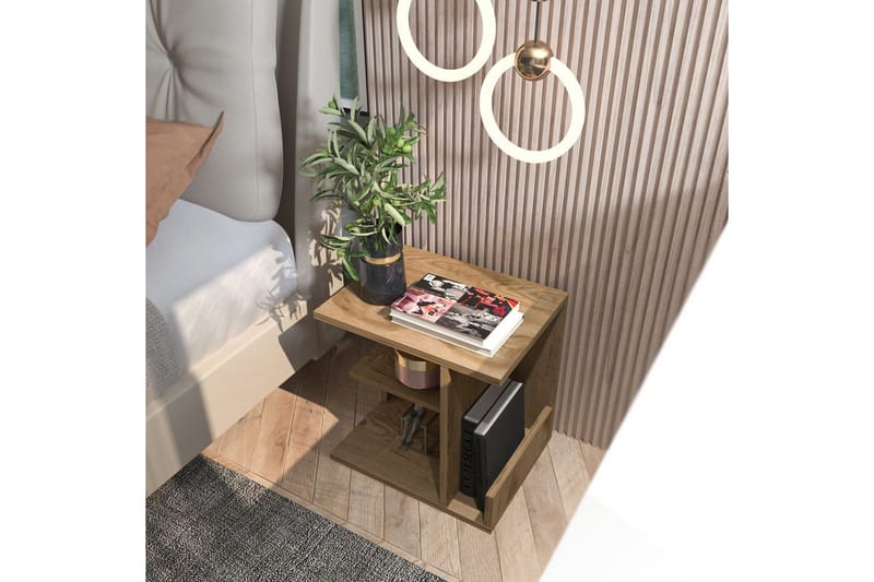 Lorik Sängbord 45 cm - Ek - Möbler - Bord & matgrupper - Avlastningsbord - Sängbord & nattduksbord