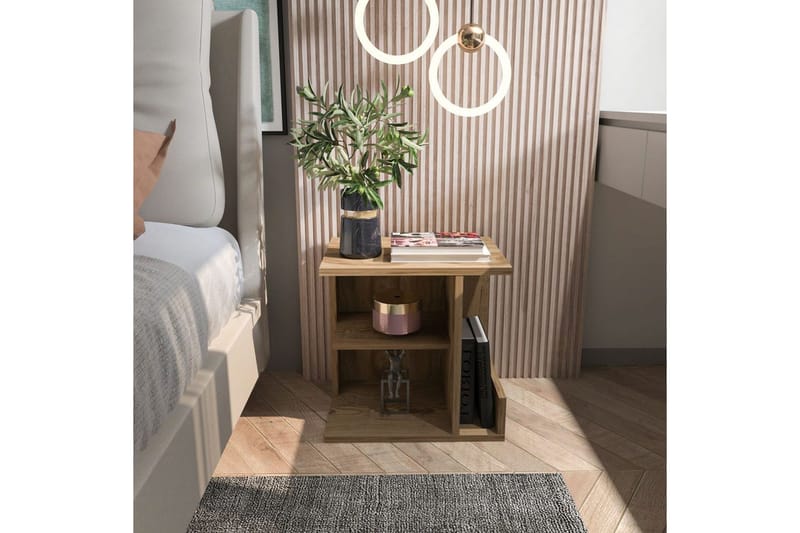 Lorik Sängbord 45 cm - Ek - Möbler - Bord & matgrupper - Avlastningsbord - Sängbord & nattduksbord