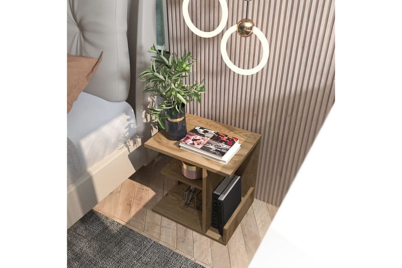 Lorik Sängbord 45 cm - Ek - Möbler - Bord & matgrupper - Avlastningsbord - Sängbord & nattduksbord