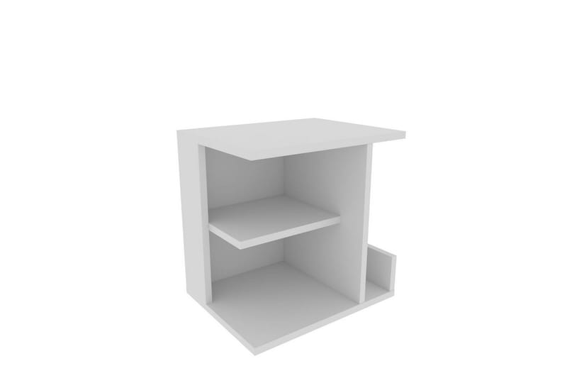 Lorik Sängbord 45 cm - Vit - Möbler - Bord & matgrupper - Avlastningsbord - Sängbord & nattduksbord