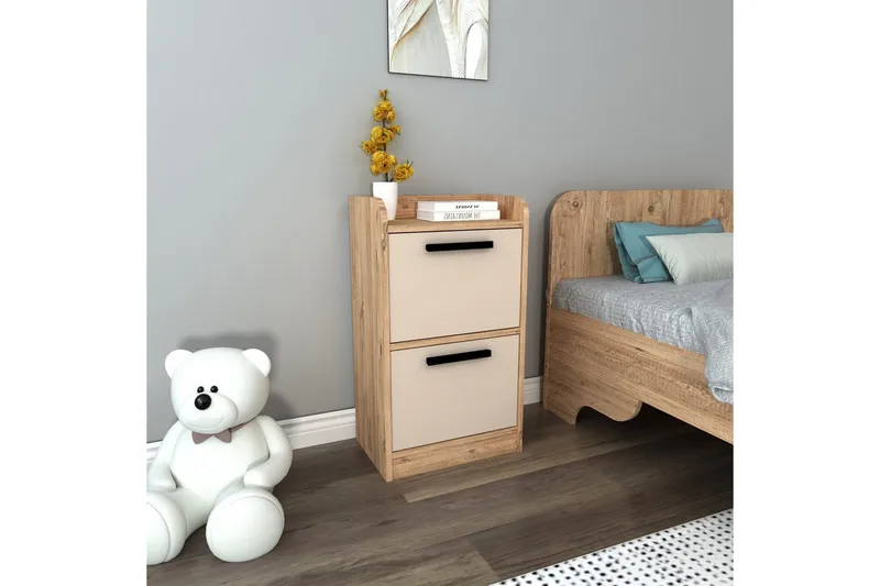 Luses Sängbord 45 cm - Natur/Beige - Möbler - Bord & matgrupper - Avlastningsbord - Sängbord & nattduksbord